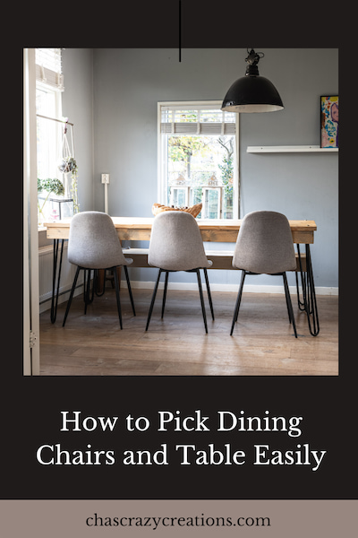 Are you wondering how to pick dining chairs? Set the proper mood with comfortable dining chairs and a fabulous table.
