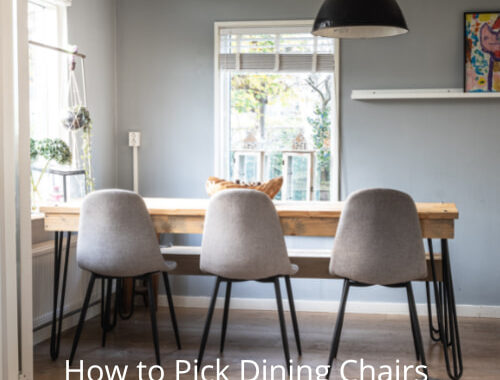 Are you wondering how to pick dining chairs? Set the proper mood with comfortable dining chairs and a fabulous table.