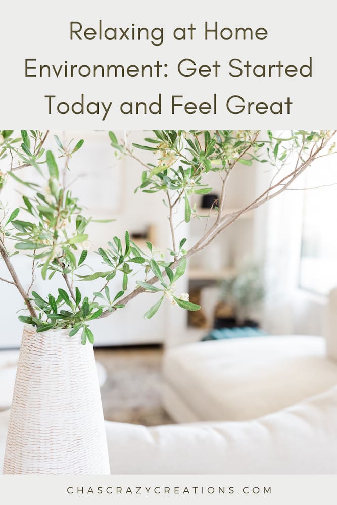 Are you looking for a relaxing home environment?  Here are a few tips that are easy to do and you can get started today.
