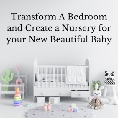 Are you ready to create a nursery? Here are 8 tips and tricks for transforming that small bedroom into something special for your new baby.