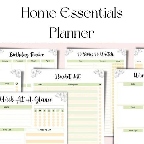 Home Essential Planner