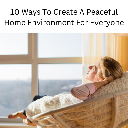 Do you want a peaceful home? Here are 10 ways you can create this lovely environment for everyone in your space.