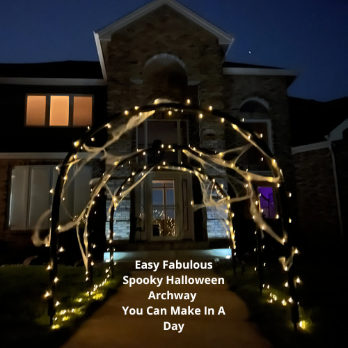 Easy Spooky and Fabulous Halloween Archway You Can Make In A Day