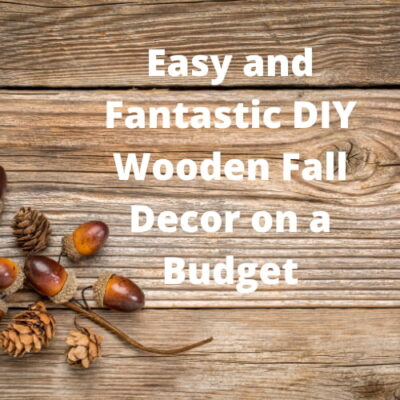 Are you looking for DIY wooden fall decor? I made a few different fall crafts with just a few items and supplies from the Target dollar spot and Dollar Tree.