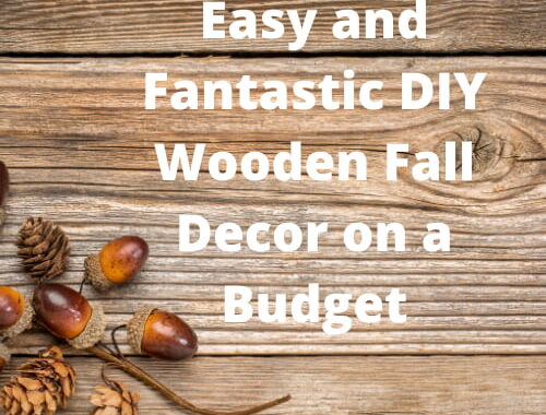 Are you looking for DIY wooden fall decor? I made a few different fall crafts with just a few items and supplies from the Target dollar spot and Dollar Tree.