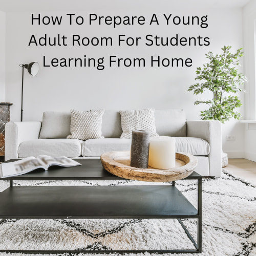 Are you looking for a way to prepare a young adult room?  Whether its a dorm room, a student changing up their room at home, or their first apartment, here are some tips for you.