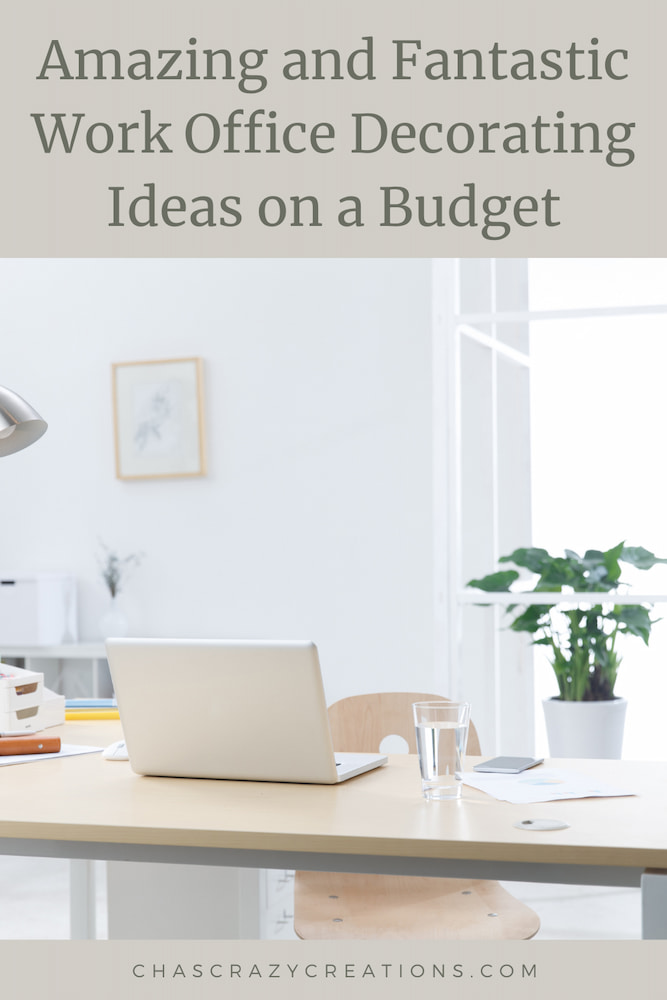 Are you looking for work office decorating ideas on a budget?  I have 6 to share with you that are awesome and fantastic!