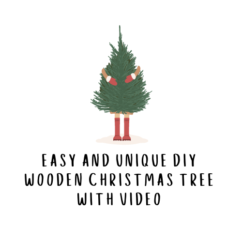 Easy and Unique DIY Wooden Christmas Tree with Video
