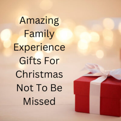 Are you wanting some ideas for family experience gifts for Christmas? Here are a few amazing ideas ranging in budget.