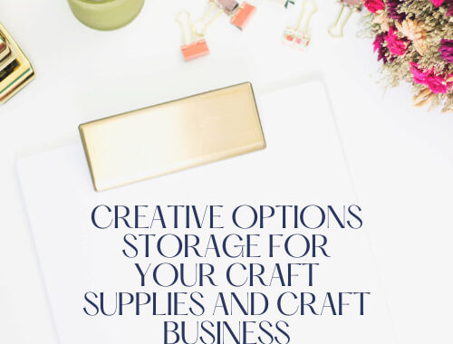 Are you looking for creative options storage? These can be great for your craft supplies and your craft business. Get started today!