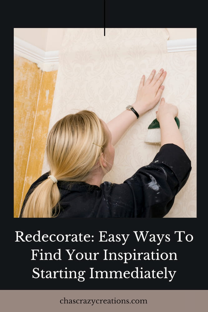 Are you wanting to redecorate?  Here are a few easy ways to find your inspiration and get started right away.