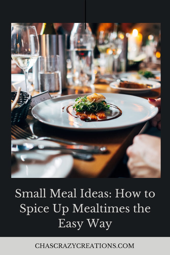 Are you looking for small meal ideas and are feeling stuck? Here are some tips on how to spice up those mealtimes the easy way.
