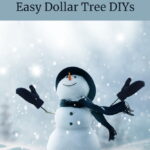 Are you looking for snowman craft ideas? With just a few items from Dollar Tree, you can make these super easy ideas for all season long.