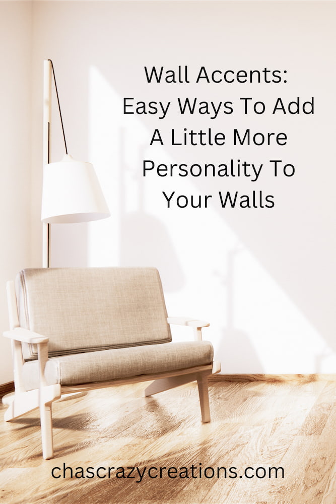 Are you looking for wall accents?  Here are several tips and tricks that are options to add personality to your walls.