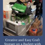 Are you in need of some craft storage? Here is how I organized my supplies on a budget, and I'll share some other tips, tricks, and ideas.