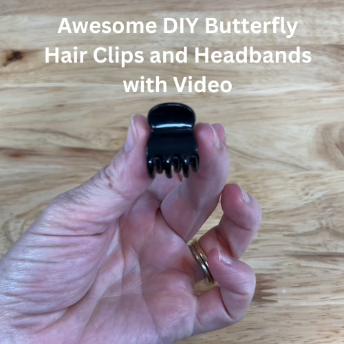 Awesome DIY Butterfly Hair Clips and Headbands with Video