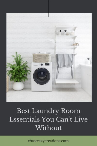 Best Laundry Room Essentials You Can't Live Without - Chas' Crazy Creations