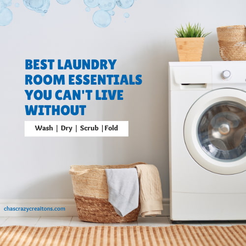 Are you wondering what laundry room essentials you should have? Here is a list of things we can't live without in our home.