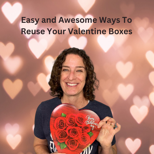 What do you do with a Valentine box after the holiday is over in February?  I have several easy, cute, and cheap ways to reuse them.