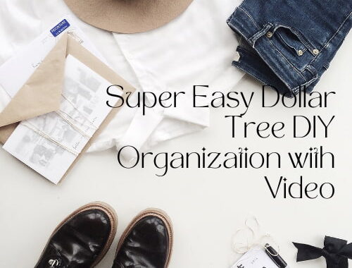 Super Easy Dollar Tree DIY Organization with Video