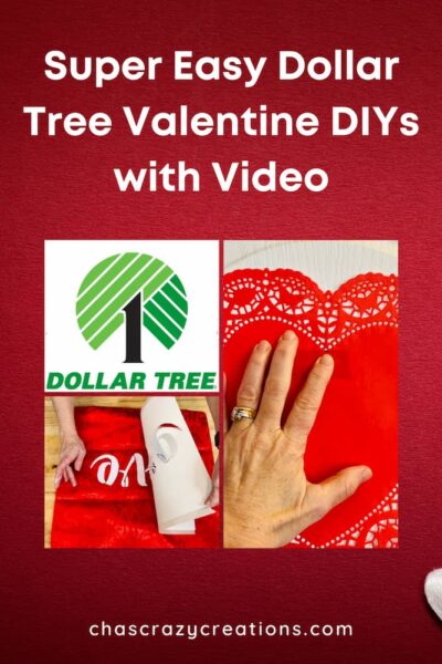 Super Easy Diy Dollar Tree Valentine Ideas With Video Chas Crazy Creations