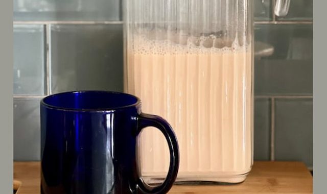 Are you looking for a recipe to make your own almond creamer? I'm sharing my easy DIY recipe with you, and I think it's delicious.