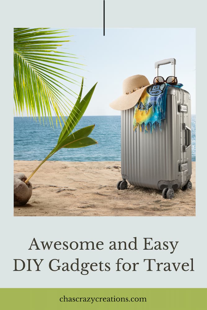 Are you doing some traveling this summer?  You will love some of these easy DIY gadgets that will save you money and packing space.