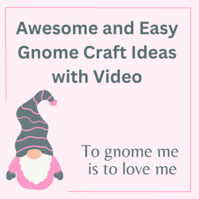 Are you looking for gnome craft ideas? Here is a super easy DIY that anyone can do, plus a few more options along the way.