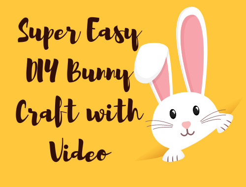 Are you looking for an easy bunny craft? Here is one that is so easy and cute. Everyone will want to get in on the fun!