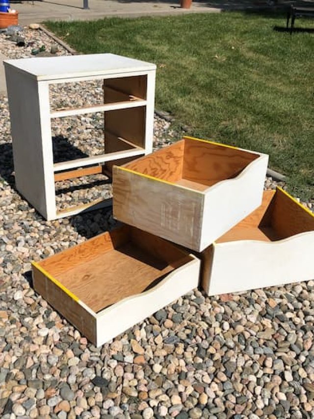Super Easy Chest of Drawers Makeover