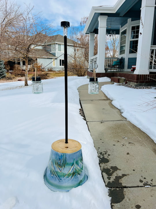 Do you want a DIY solar light post?  With just a few inexpensive materials you can make your own and save tons of money!