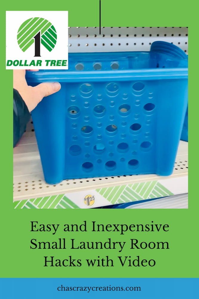 Are you looking for small laundry room hacks? I have several easy and inexpensive ideas that you can start creating today.