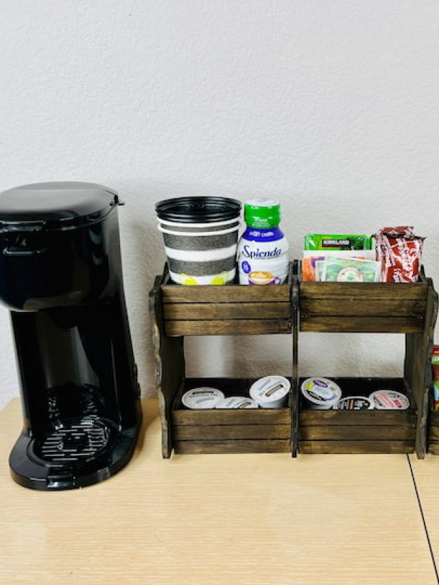 Easy DIY Dollar Tree Small Coffee Bar