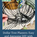 Run and grab some Dollar Tree planters, and create this awesome and easy DIY on a budget. You won't believe the useful possibilities.