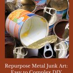 You've got scrap metal but don't know what to do with it? Make your own junk art, and you can create easy-to-hard DIYs