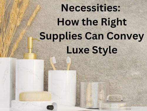 Bathroom Necessities: How the Right Supplies Can Convey Luxe Style