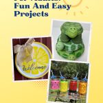 Are you looking for summer crafts for adults? Even though my kids are grown, I still love to craft. Here are several easy and fun DIYs for you!