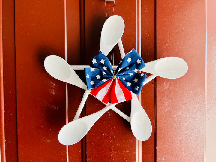 rial! This easy DIY project will help you create a stunning patriotic wreath to celebrate America's birthday and showcase your patriotic pride.