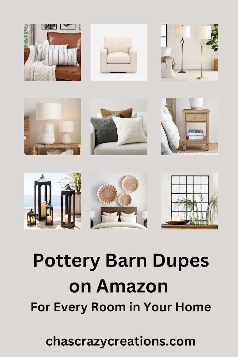 We'll explore the world of Pottery Barn dupes on Amazon and how they can transform every room in your home, while keeping your wallet happy.