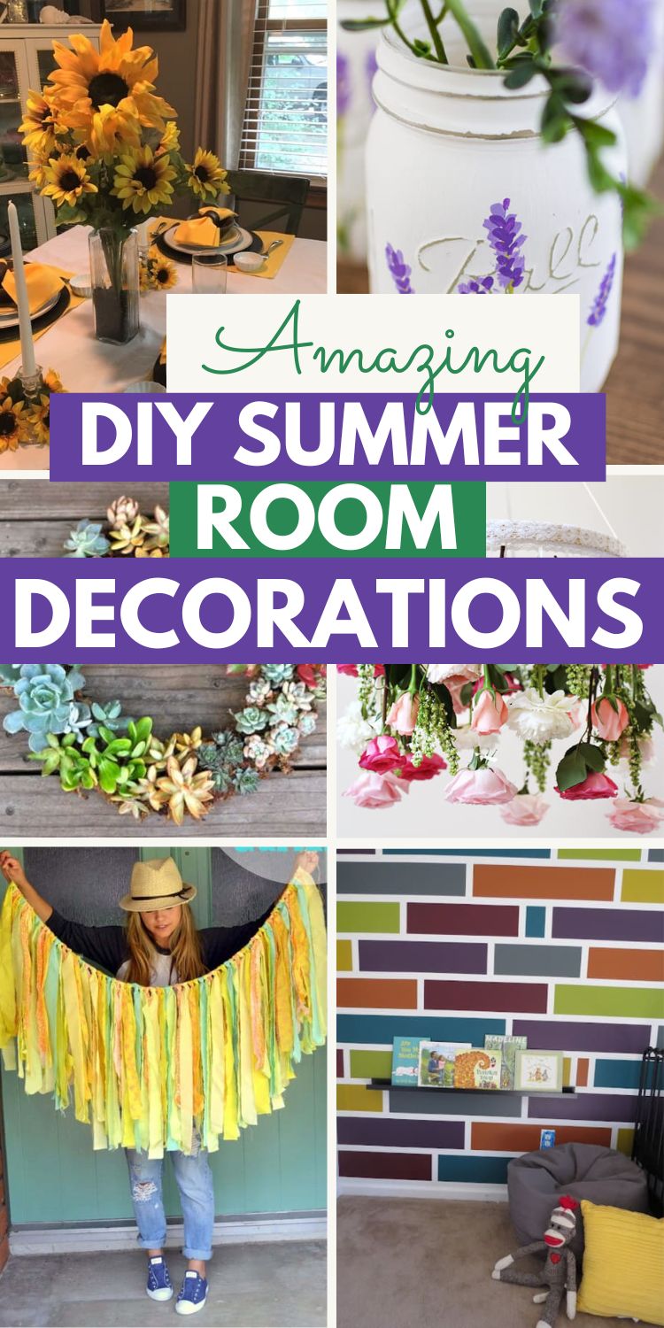 Amazing DIY Summer Room Decorations Transform Your Space with Vibrant