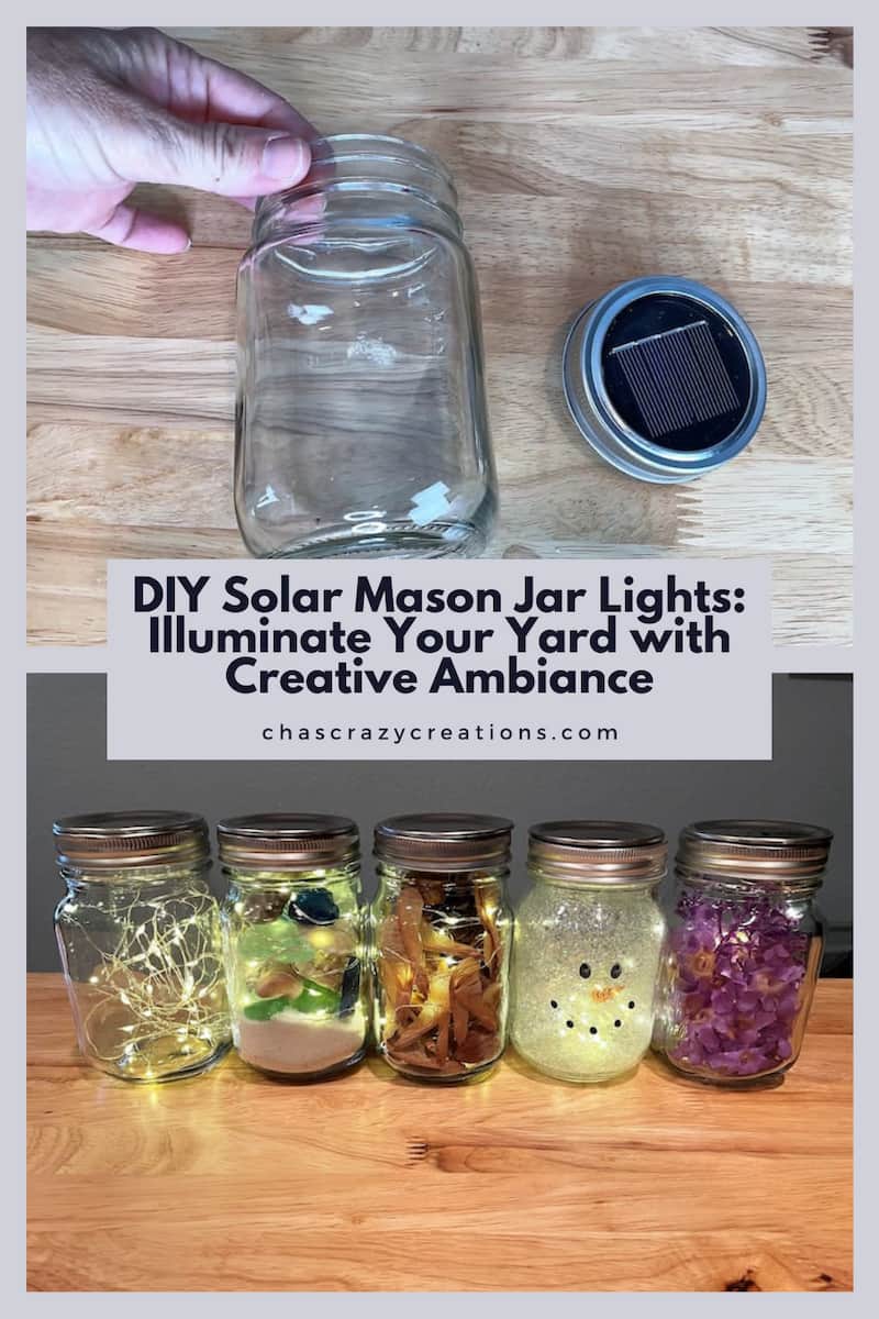 Are you looking for an enchanting and sustainable way to light up your yard? Look no further than these charming DIY Solar Mason Jar Lights. 