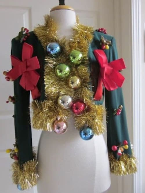 Christmas Tree Ornament Extravaganza Blazer