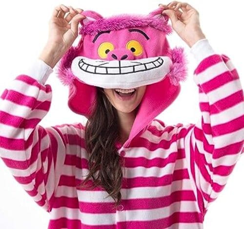Cheshire Cat Halloween costume onesie