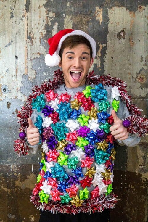 Awesome Ugly Sweater with Bows