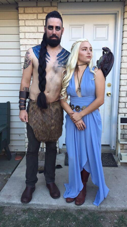 Daenerys and Khal Drogo From Game of Thrones