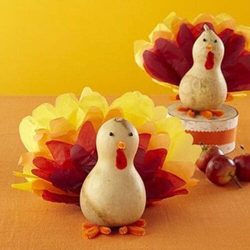 Crafty Paper Turkeys