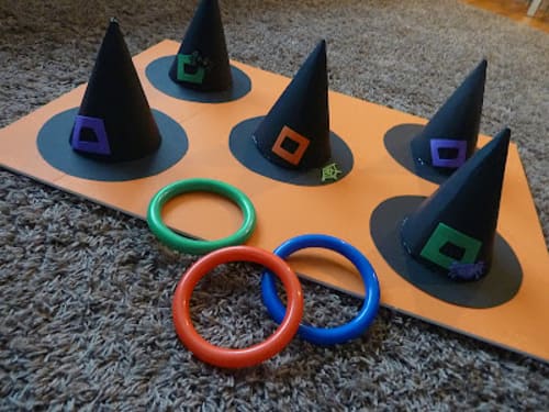 Halloween games Witch Hat Ring Toss