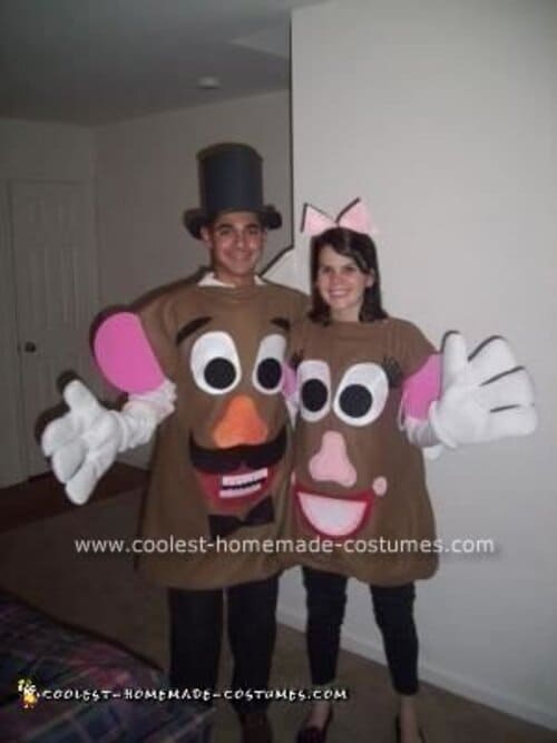 Mr. and Mrs. Potato Head couples Halloween Costume