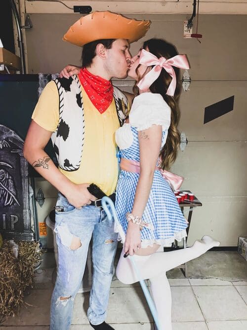 Woody and Bo Peep From Toy Story 4