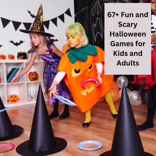 67+ Fun and Scary Halloween Games for Kids and Adults